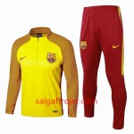 FC Barcelona Sweatshirt Dragt 2017-18 Gul Orange